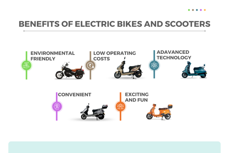 Benefits of Electric Bikes and Scooters
