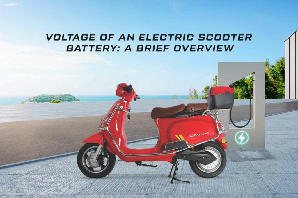 Voltage of an Electric Scooter Battery