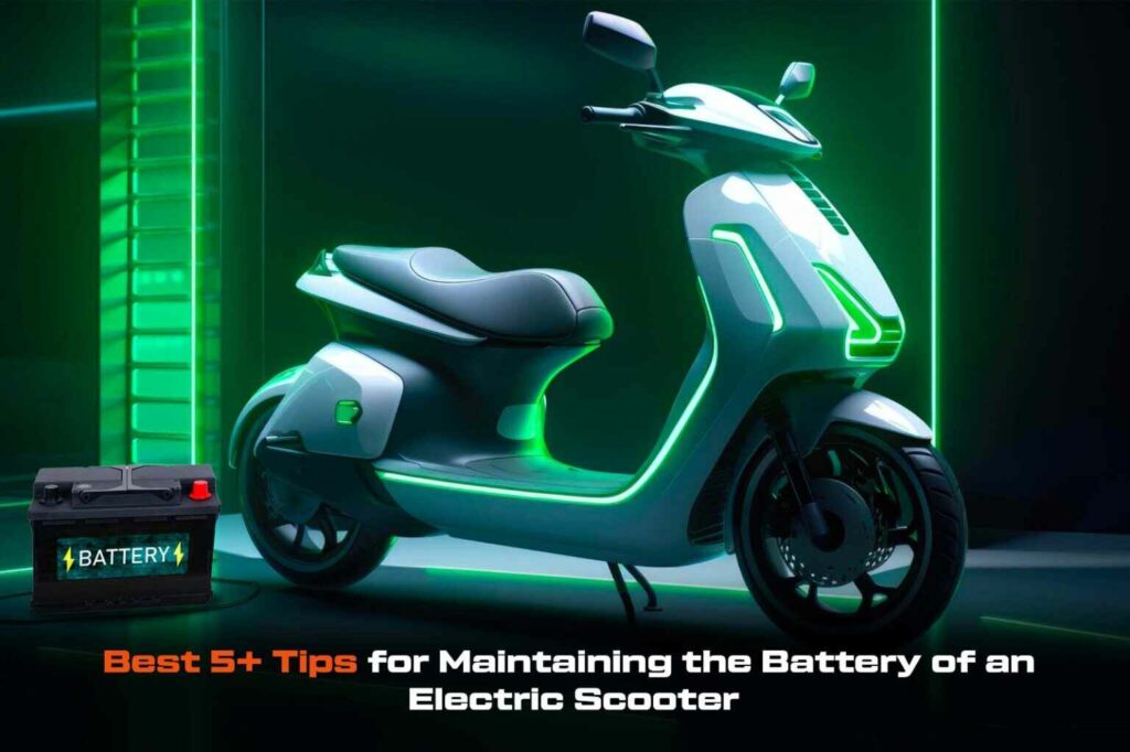 Battery of an Electric Scooter