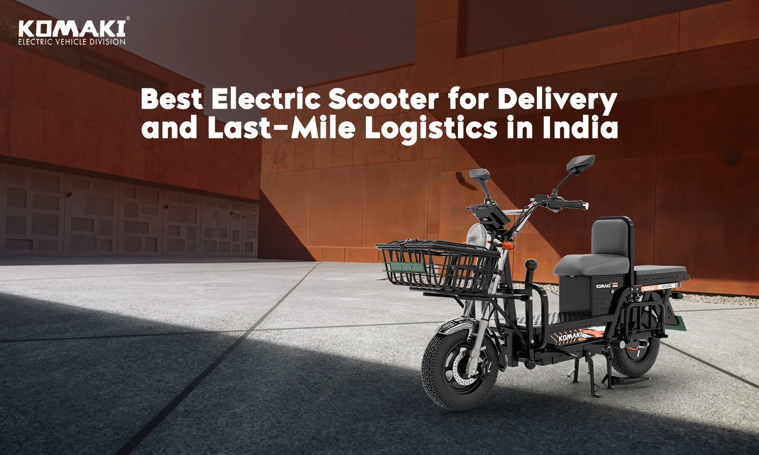 best electric scooter for delivery India