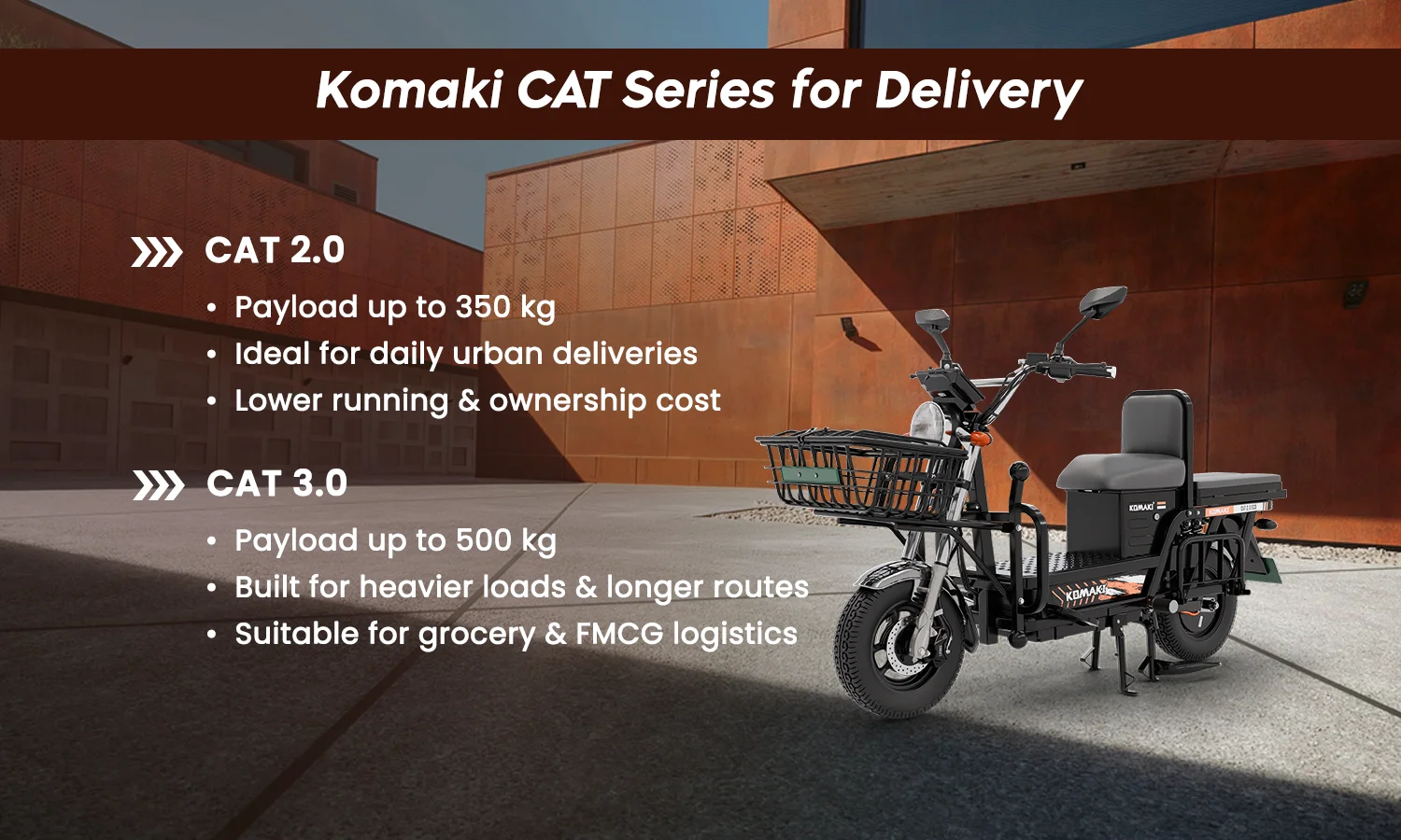 best electric scooter for delivery India