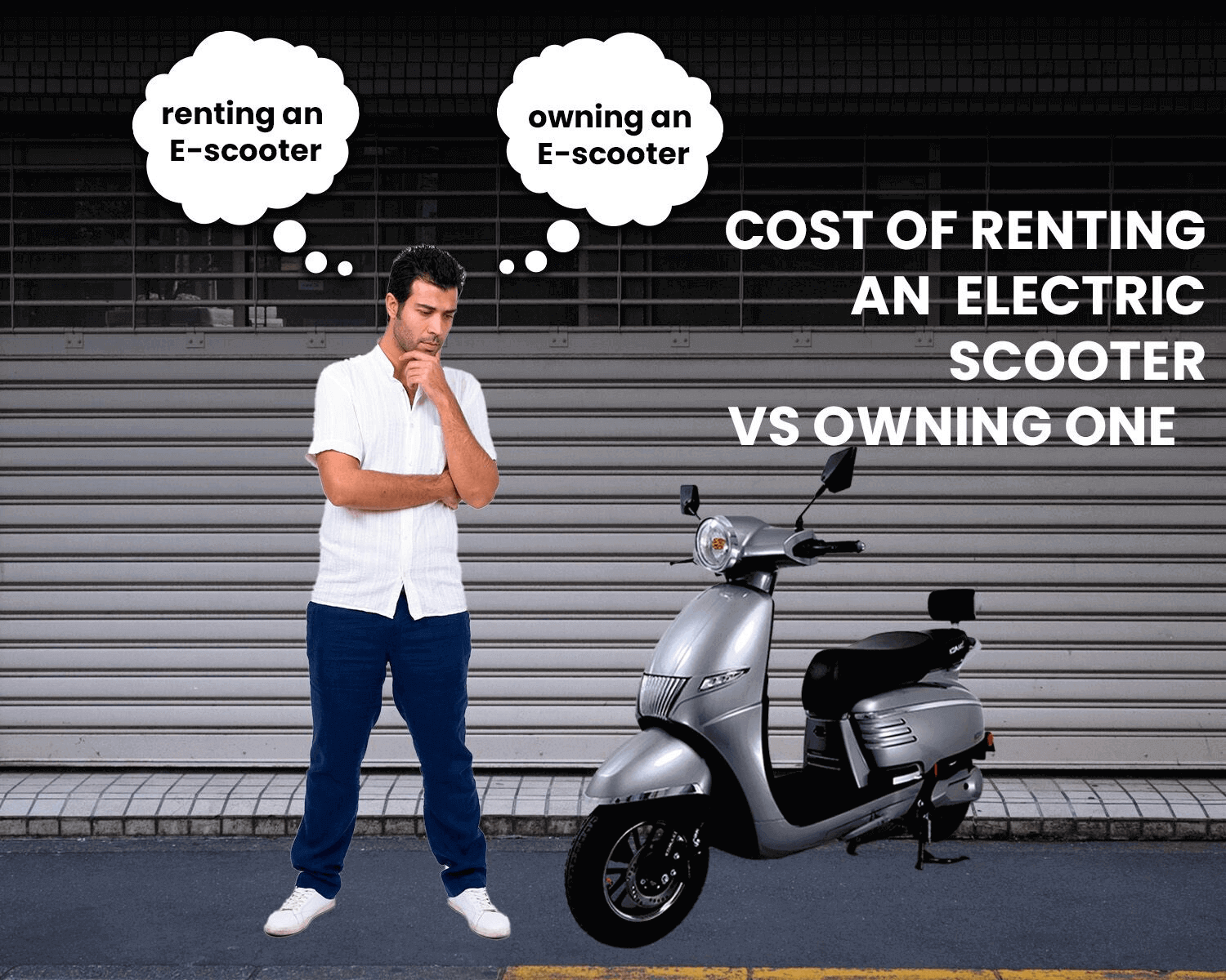 Cost of Renting an Electric Scooter vs Owning One