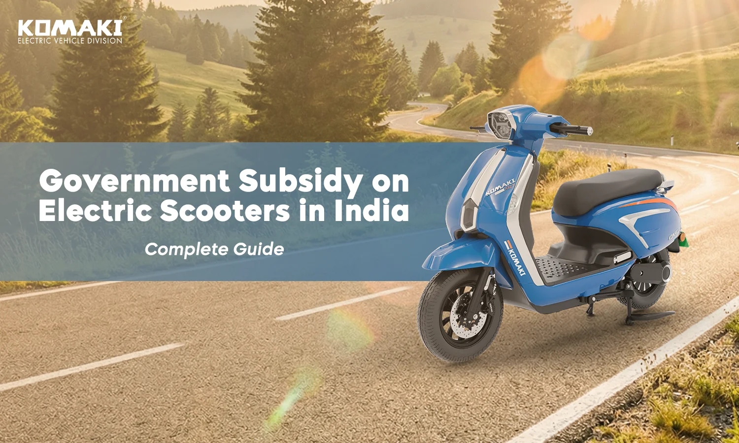 electric scooter subsidy India 2026