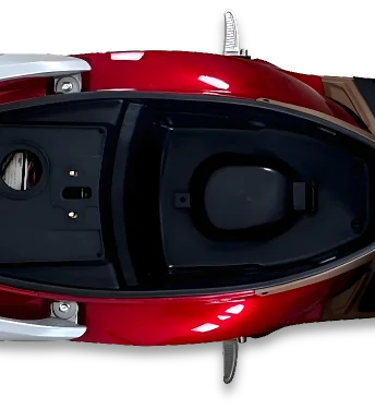 Electric scooter boot space