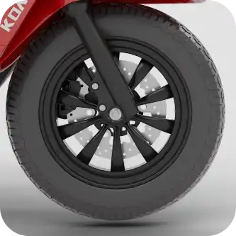 Komaki XR7 Electric Scooter Disc Brakes