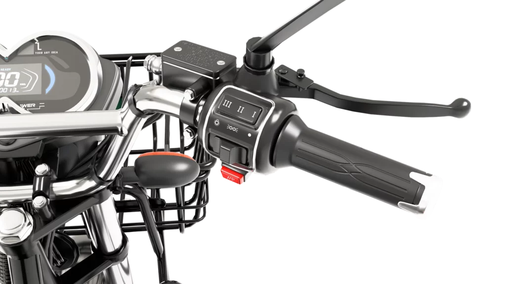 Komaki CAT 2.0 Electric Scooter Controls