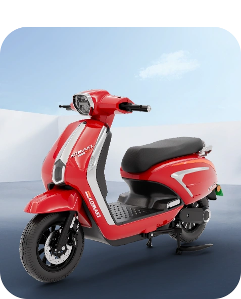 Komaki Two Wheeler Electric Gadi India's Longest-Range Compact