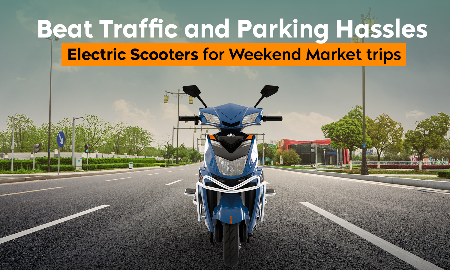 Electric Scooters for Weekend Market trips