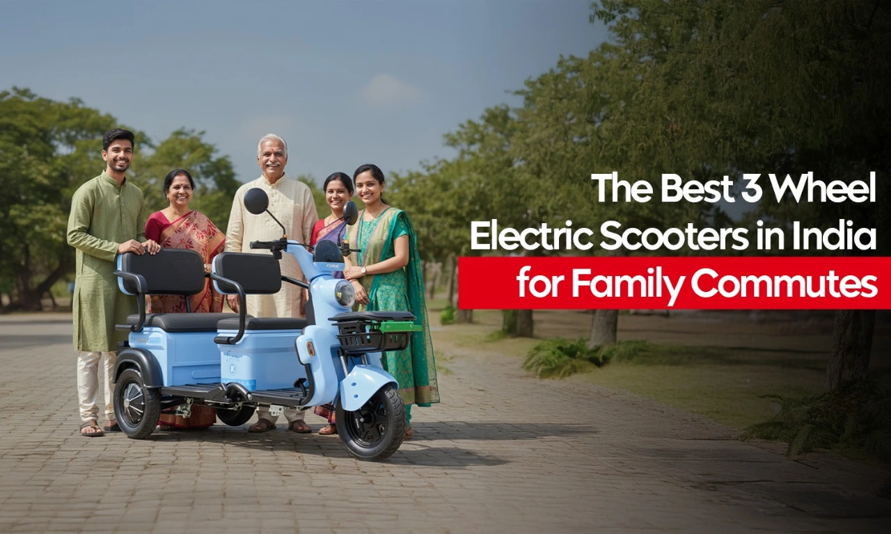 Best 3 Wheel Electric Scooters in India
