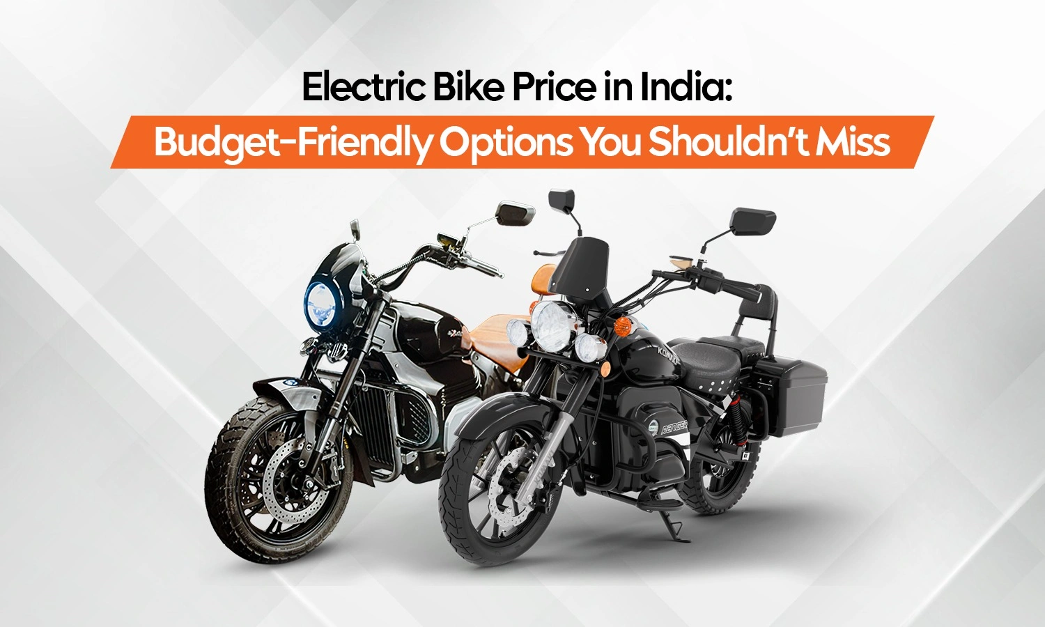 Electric Bike Price in India