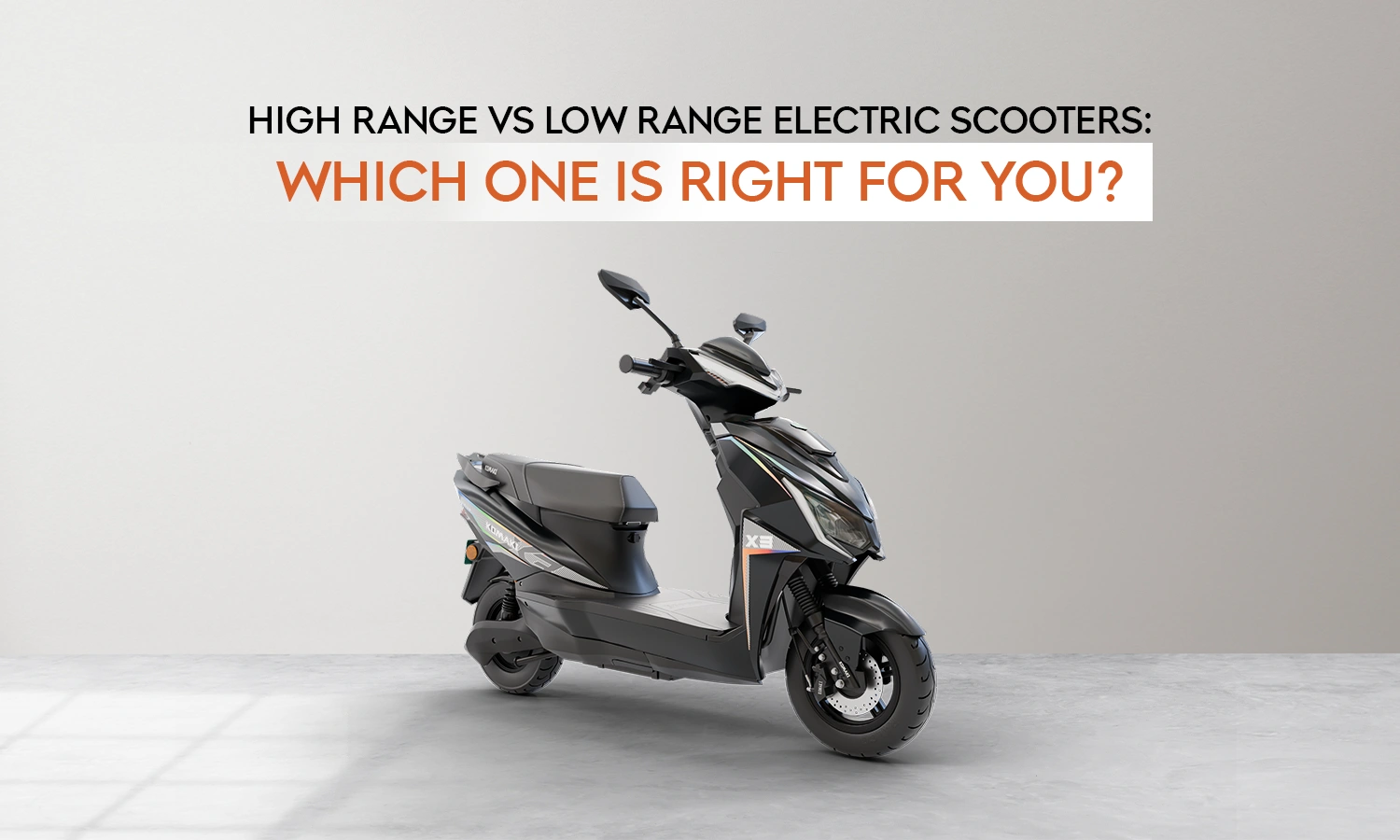 High Range vs Low Range Electric Scooters