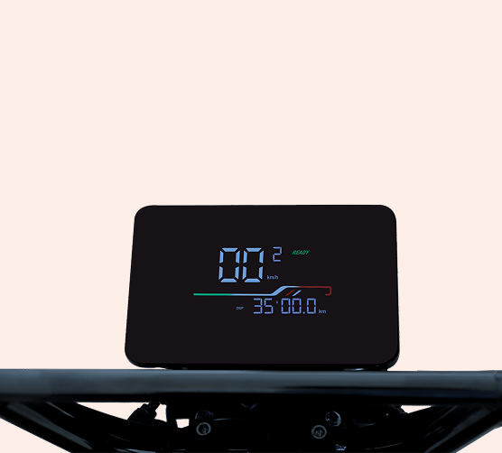 Komaki CAT 3.0 Electric Scooter Dashboard