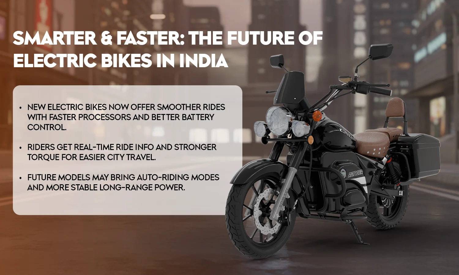 Future of Long-Range Electric Bikes in India