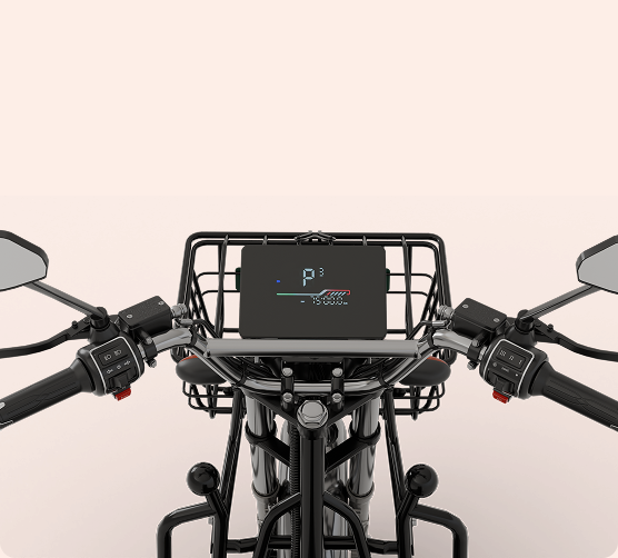 Komaki CAT 2.0 Electric Scooter Dashboard