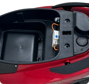 Komaki Electric Scooter Boot space