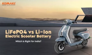 LiFePO4 battery electric scooter India