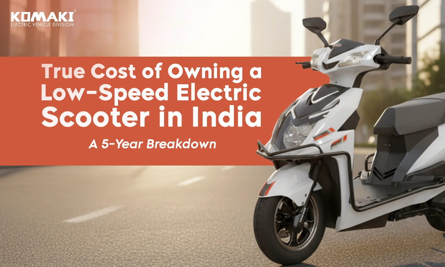 Cost of Owning a Low-speed Electric Scooter